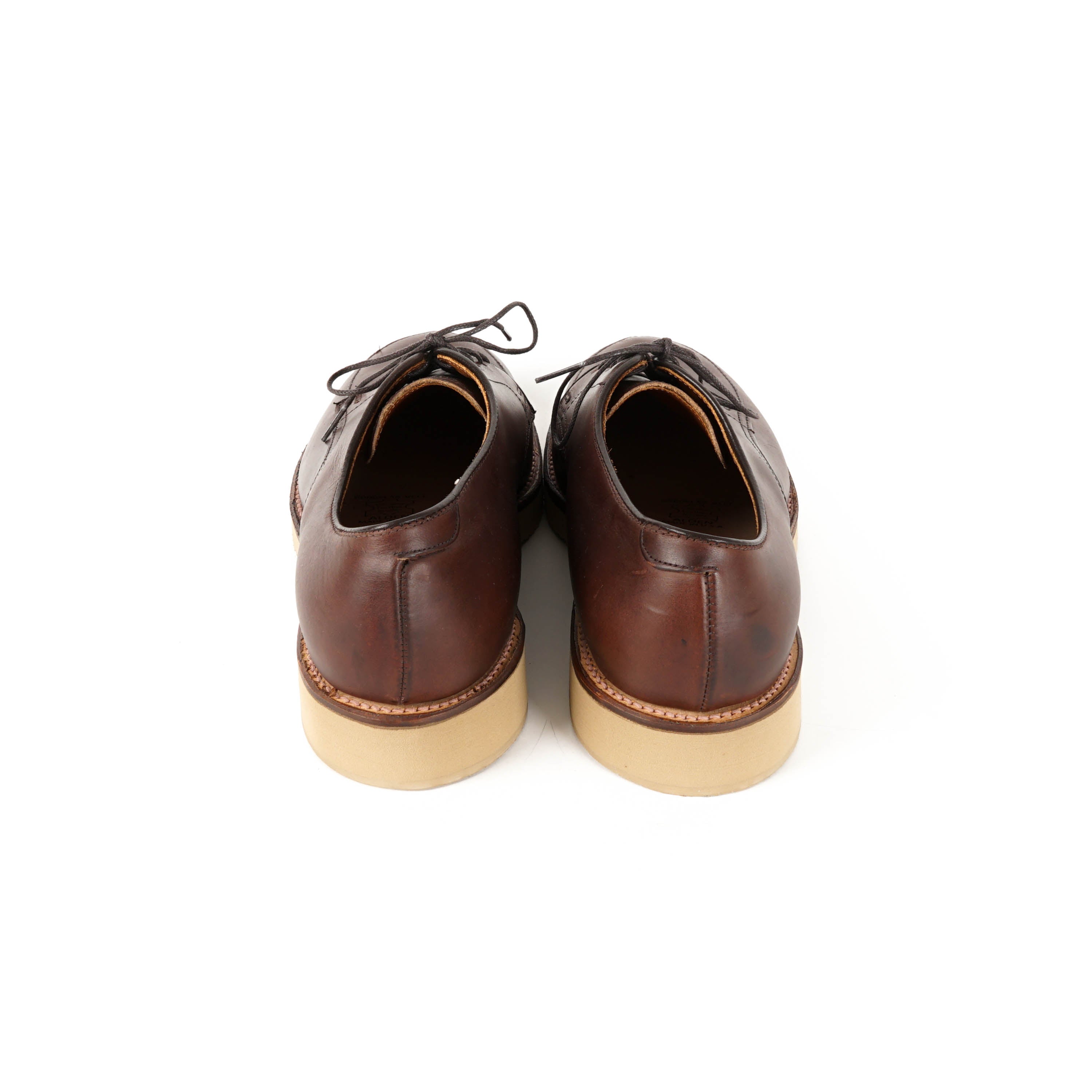 Engineered Garments x Alden - Algonquin Blucher - Brown Horween Chromexcel Natural Vibram Wedge