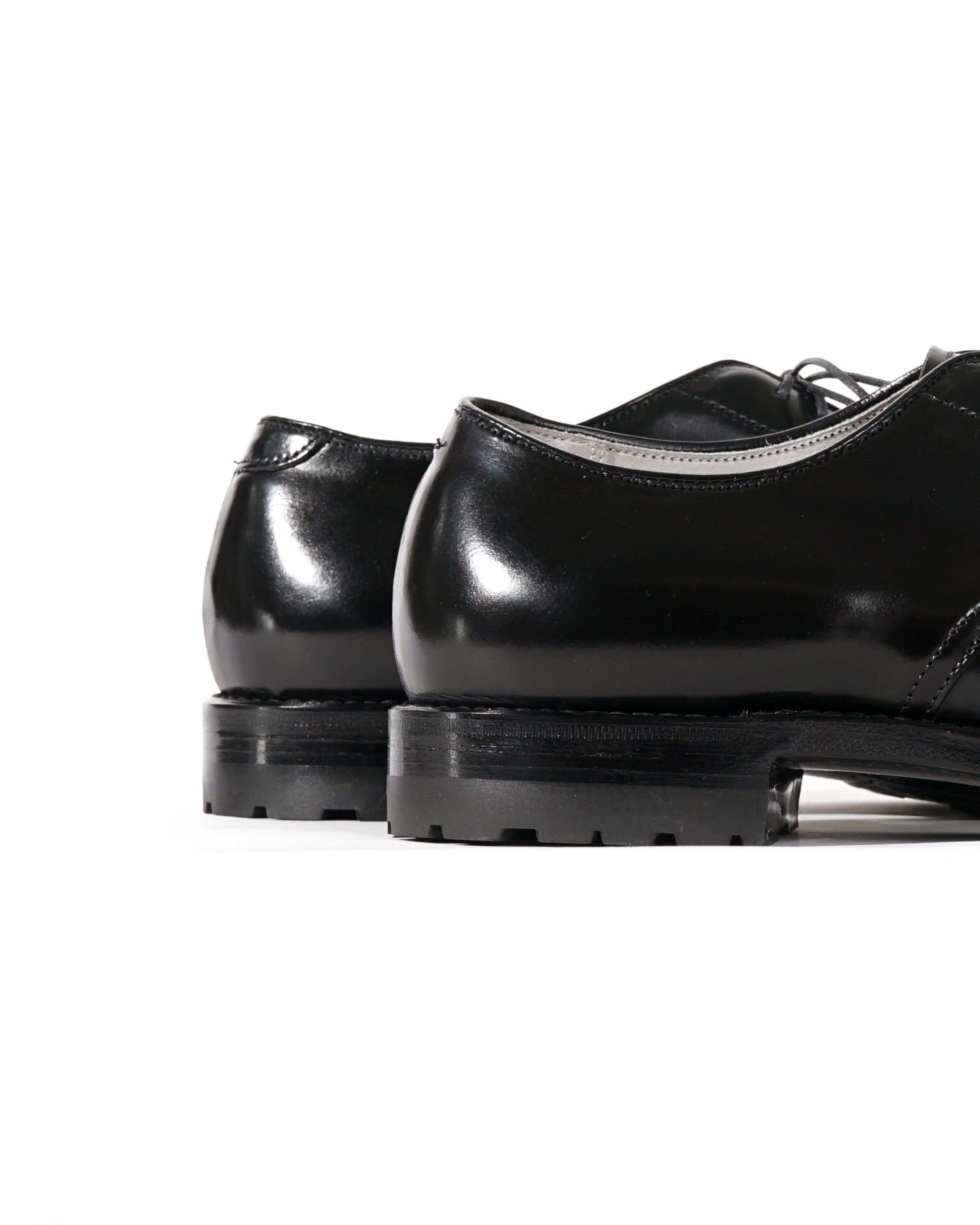 Engineered Garments x Alden - Algonquin V-Tip Blucher - Black Cordovan w/Commando Sole