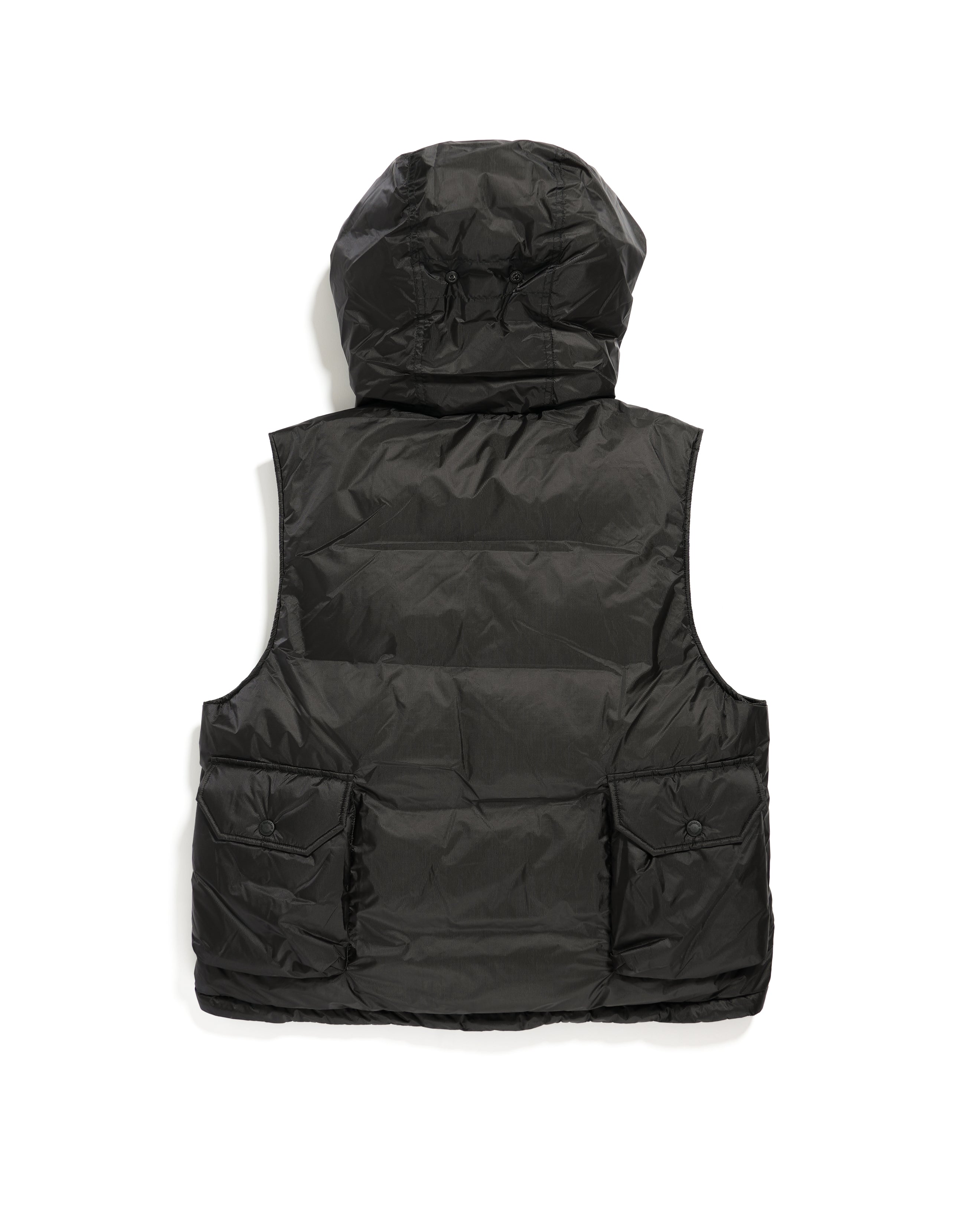 Field Down Vest - Black - Aurora Light
