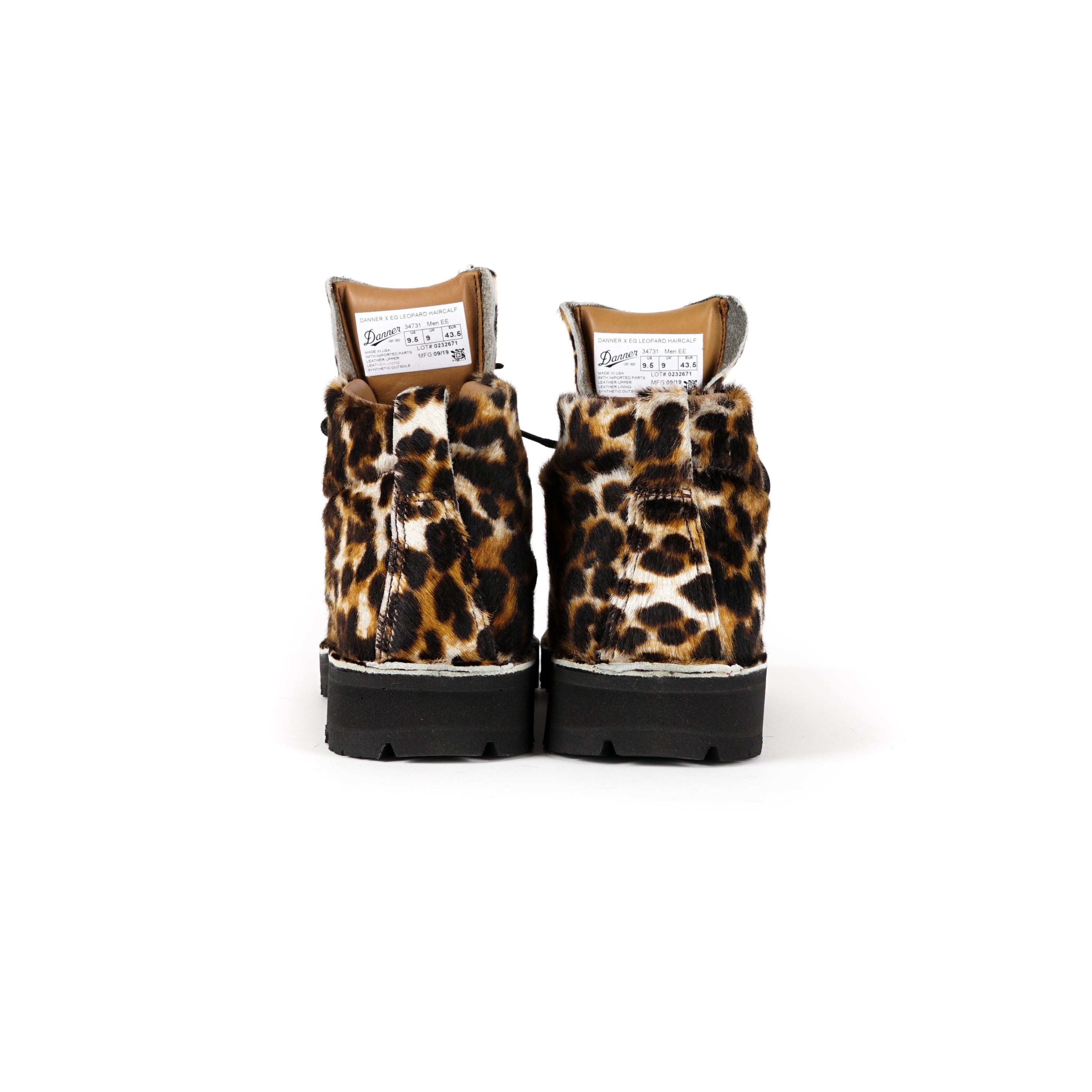 Engineered Garments x Danner - Mountain Light - Leopard Haircalf