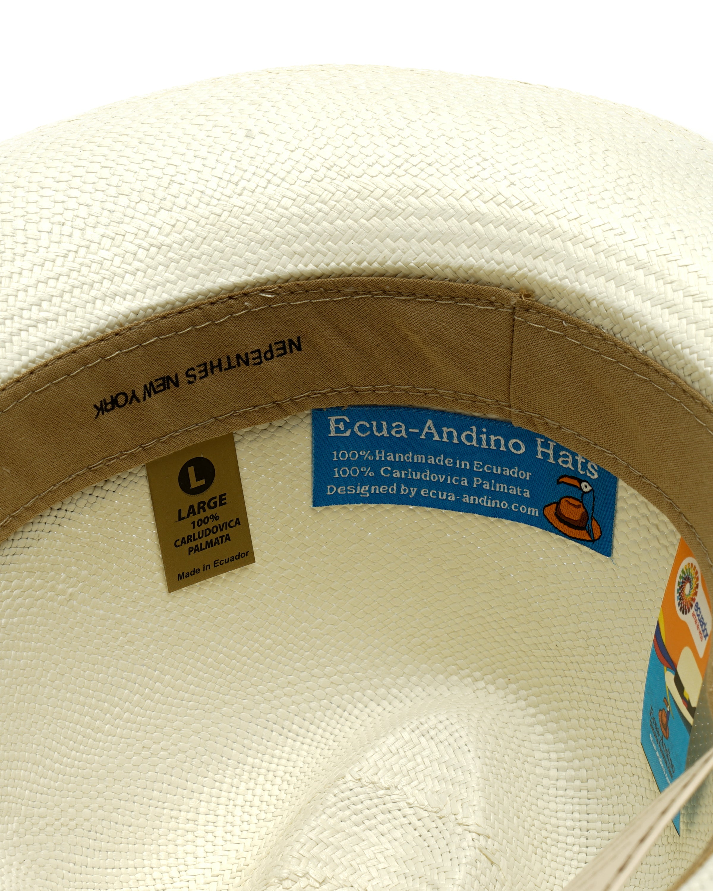Classic Panama Hat - White
