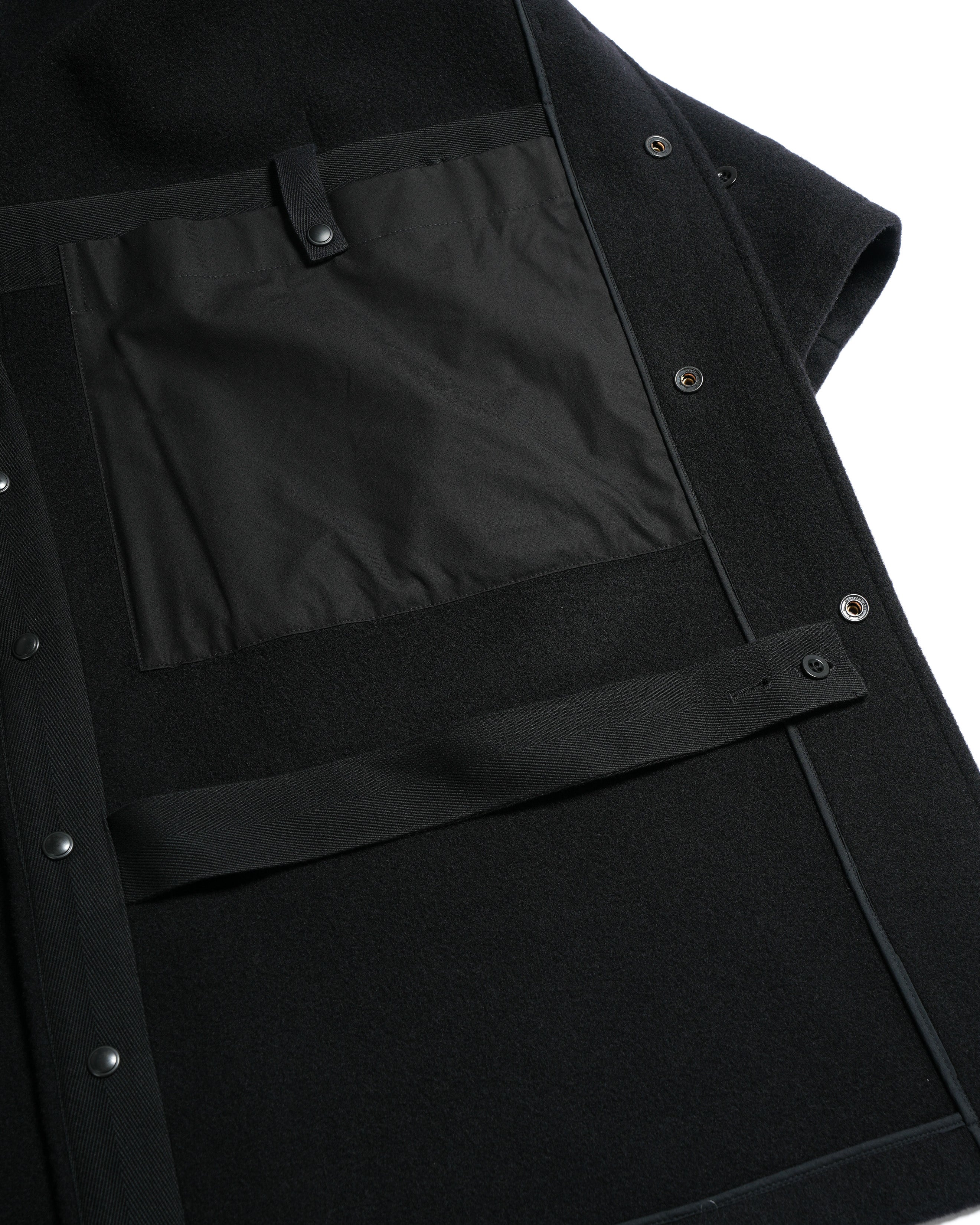 Side Vent Duffle - Black