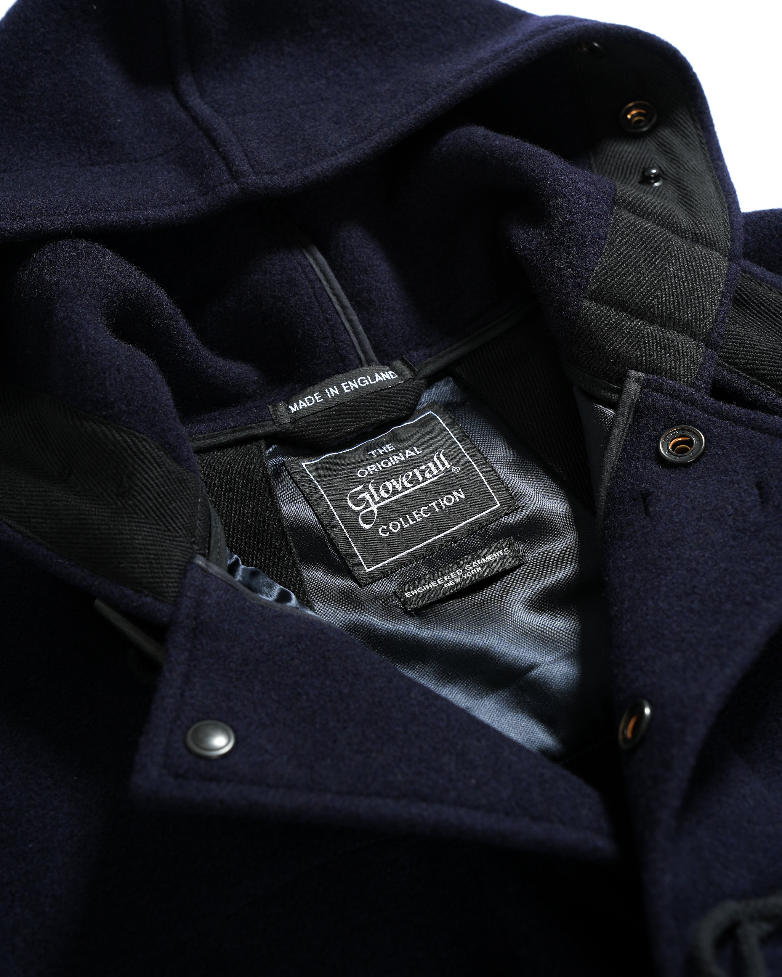 Side Vent Duffle - Navy