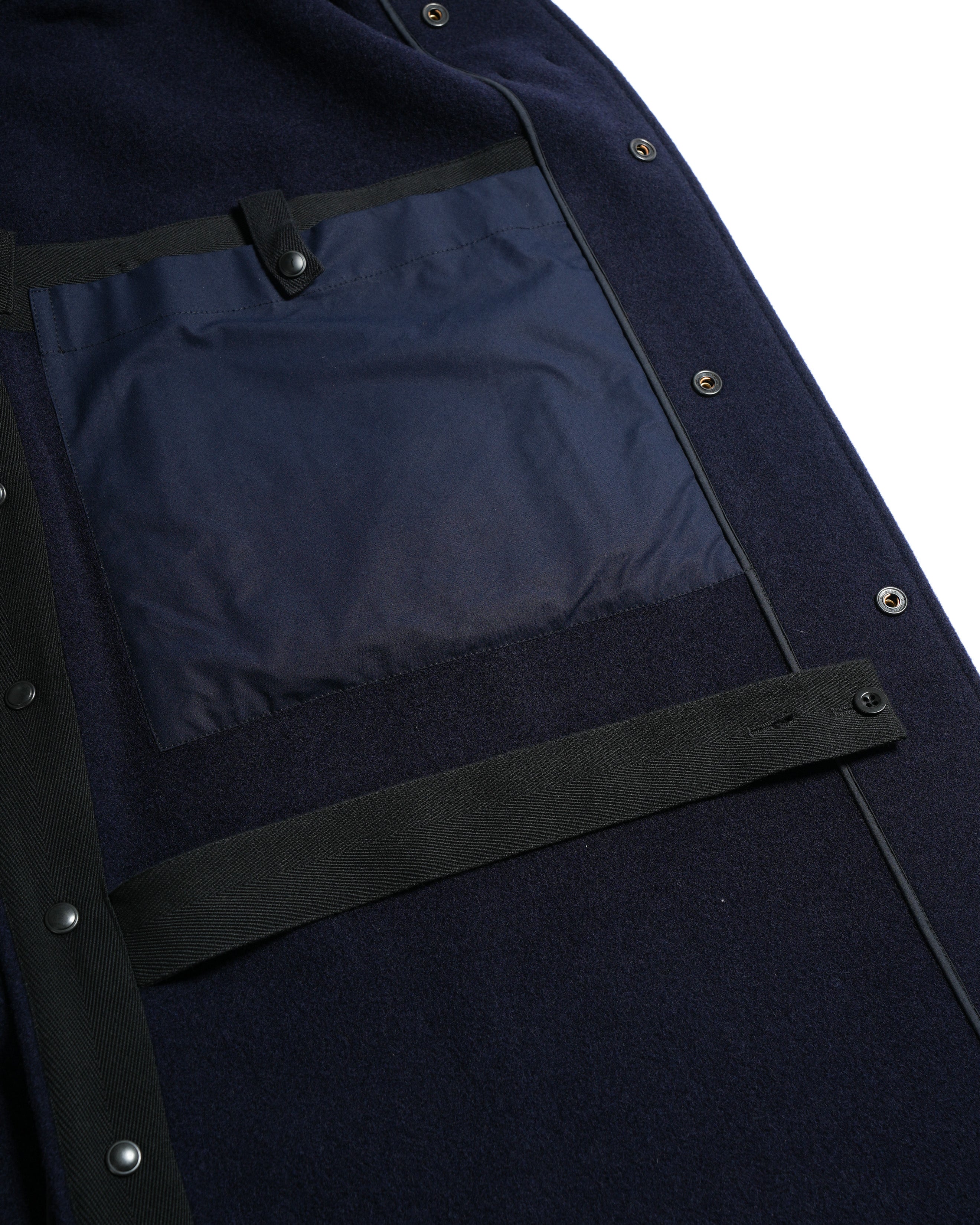 Side Vent Duffle - Navy