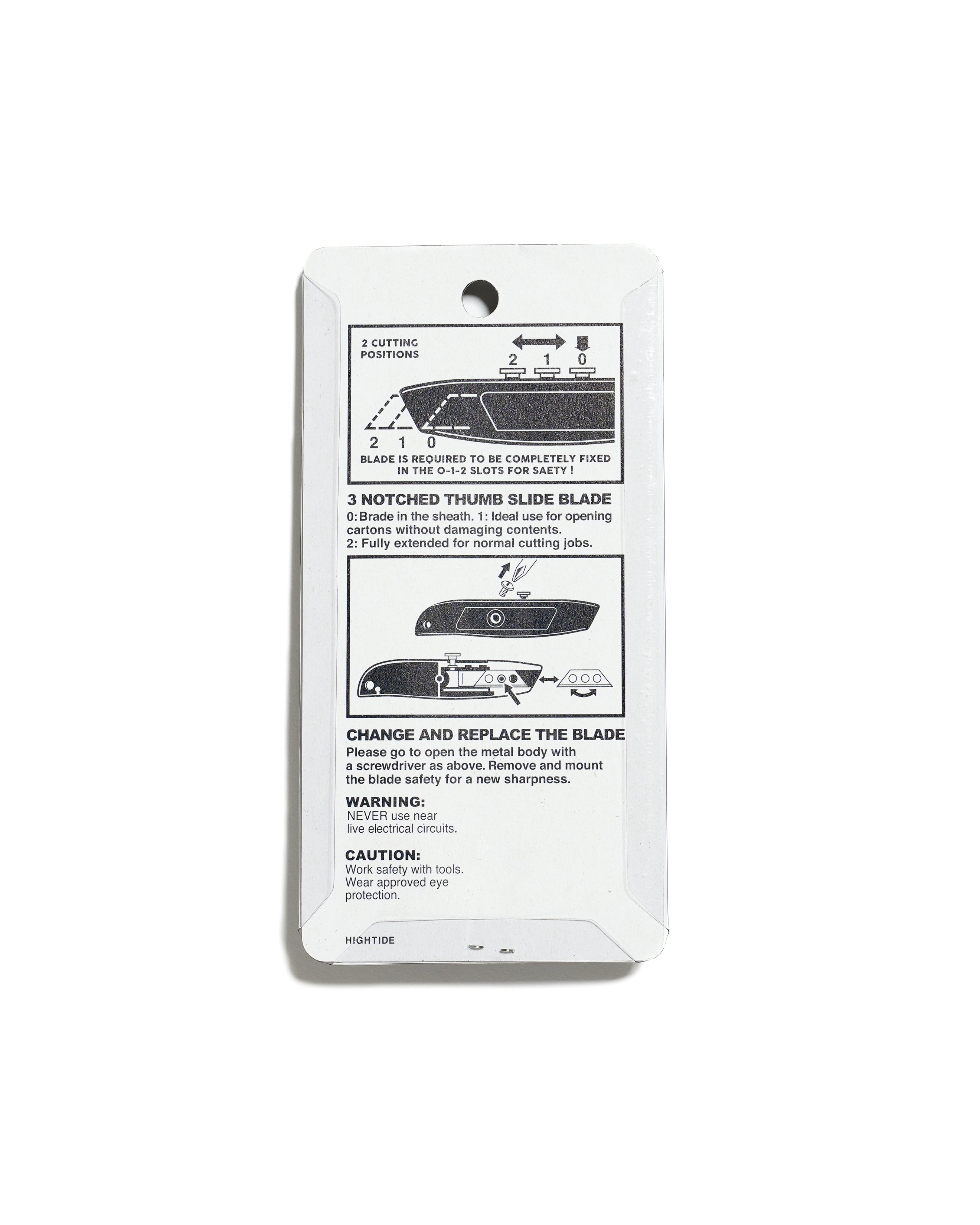 Utility Box Cutter - Dk. Navy