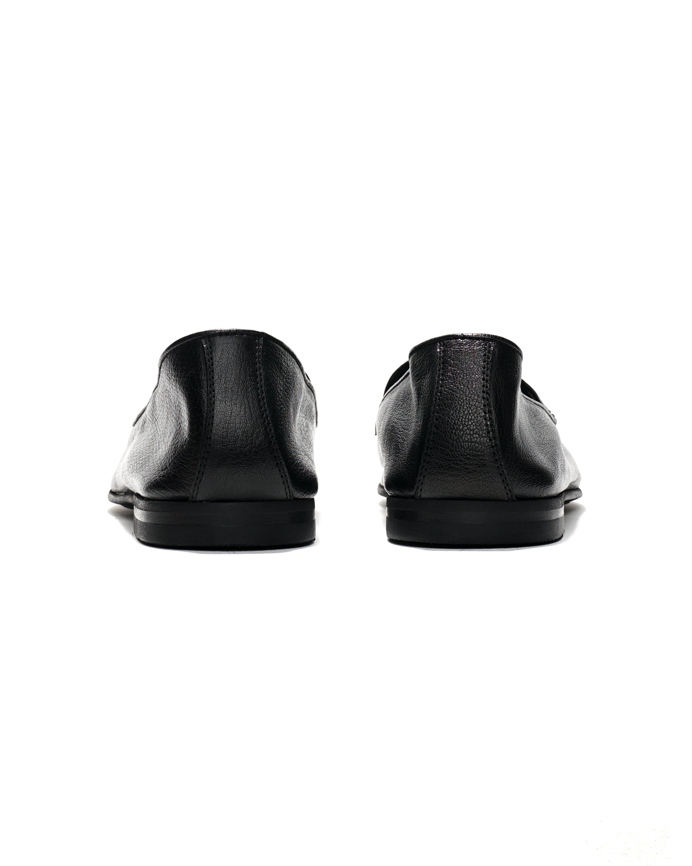 Tassel Bit Unlined Slip-On - Black