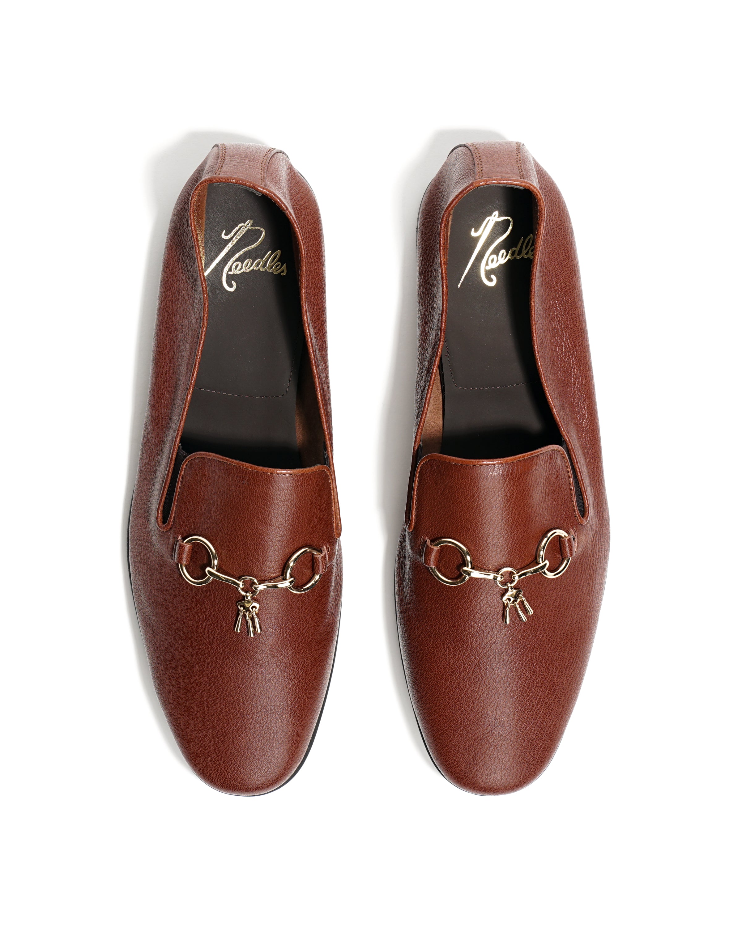 Tassel Bit Unlined Slip-on - Brown