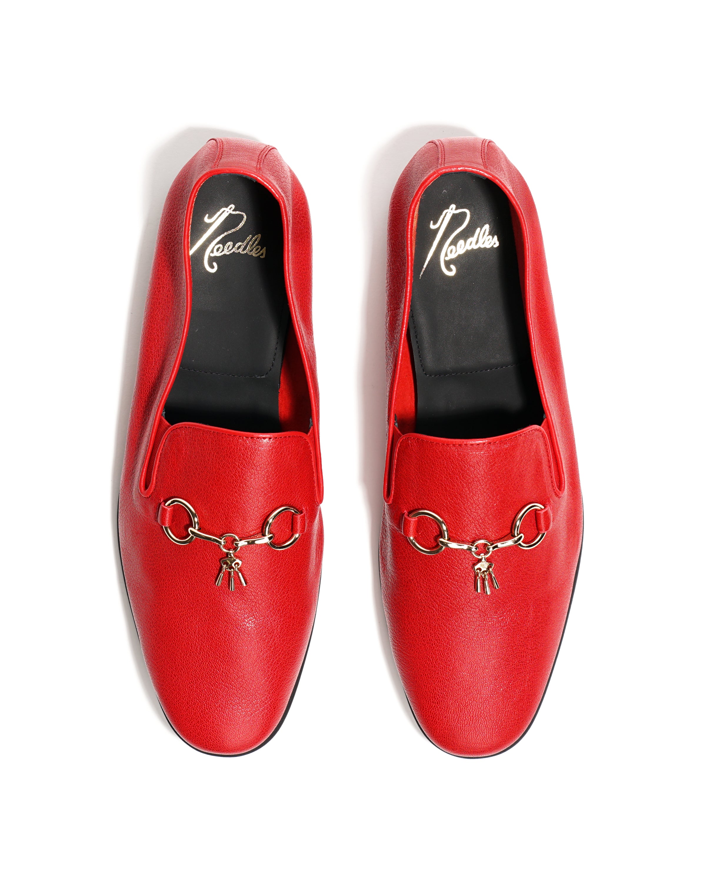 Tassel Bit Unlined Slip-On - Red