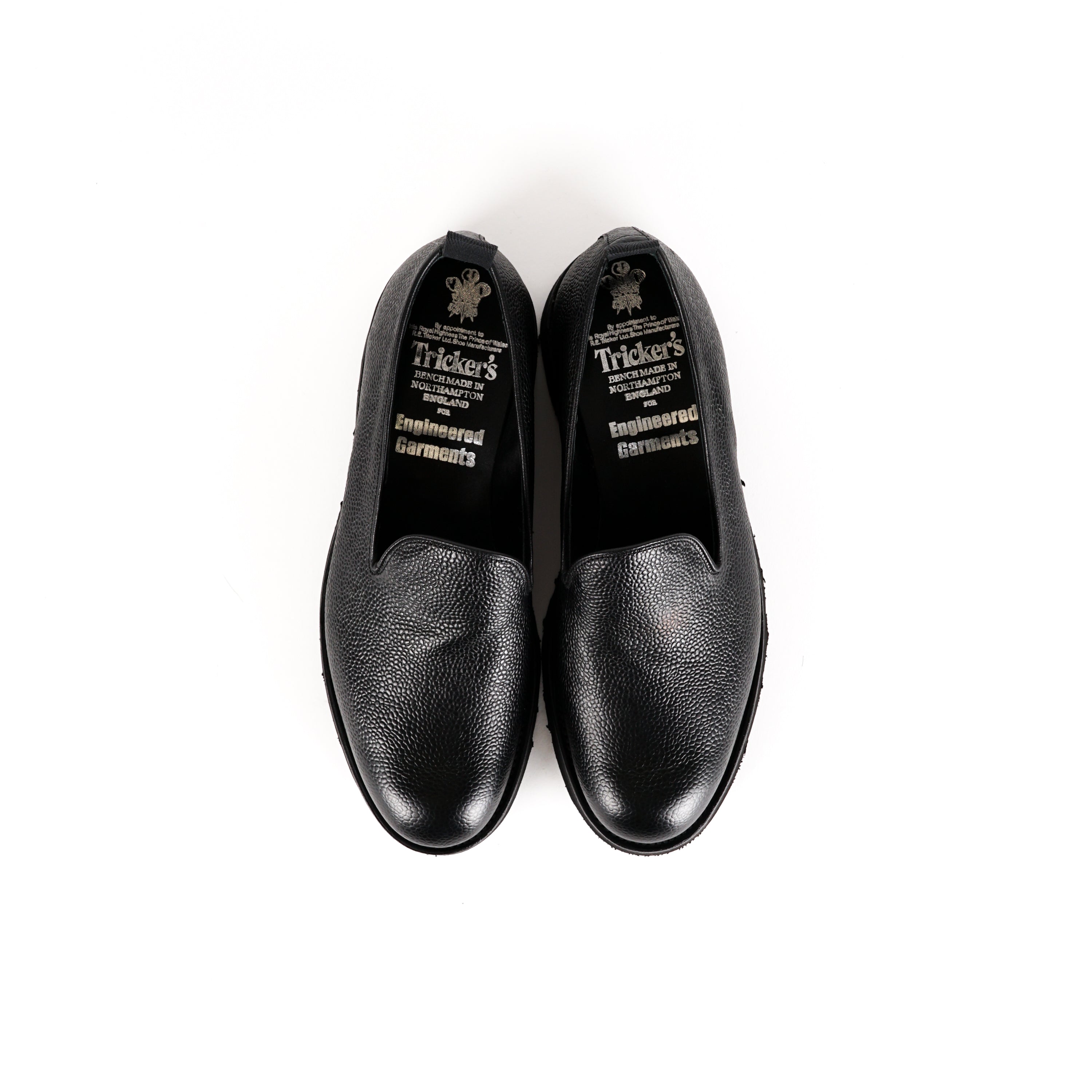 Golf Loafer - Black Scotch Grain