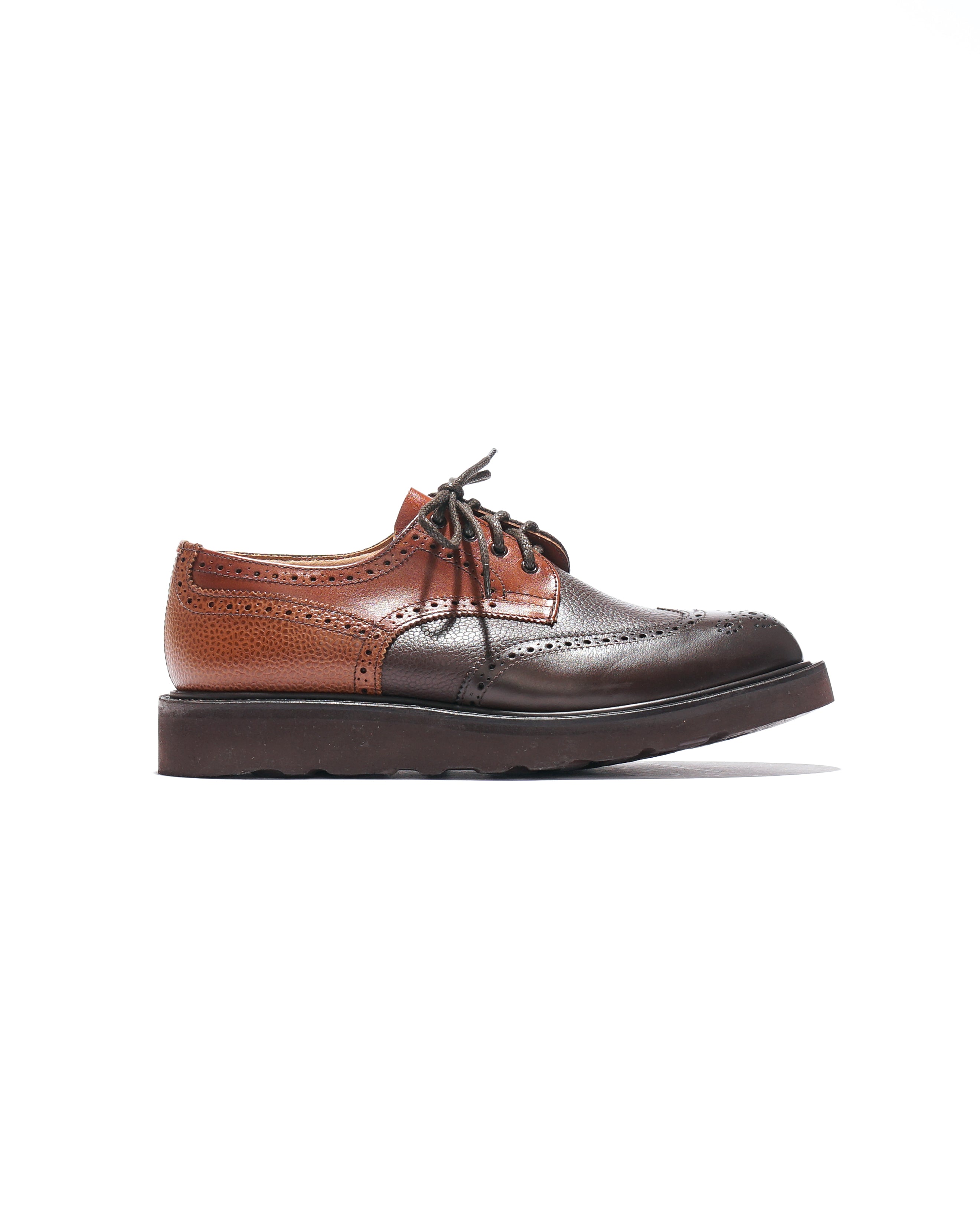 Bourton Brogue - Brown Multi Tone Morflex
